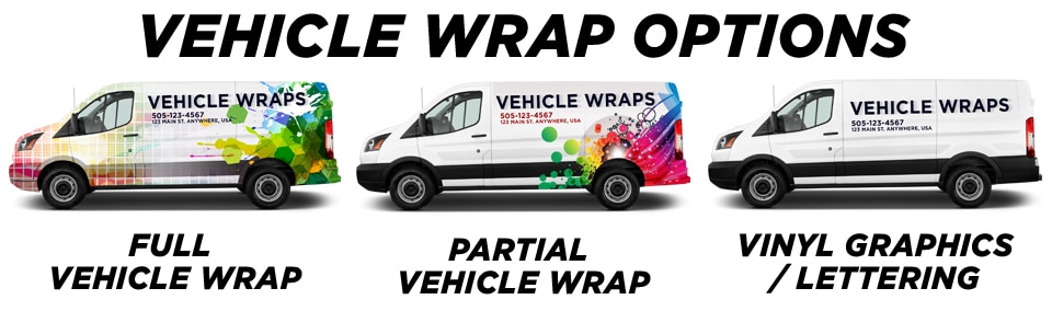 Ontario Vehicle Wraps vehicle wrap options